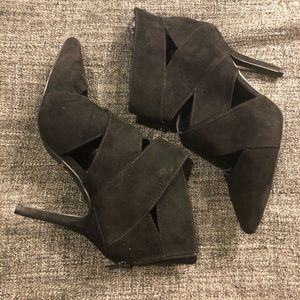 Black Suede Heels
